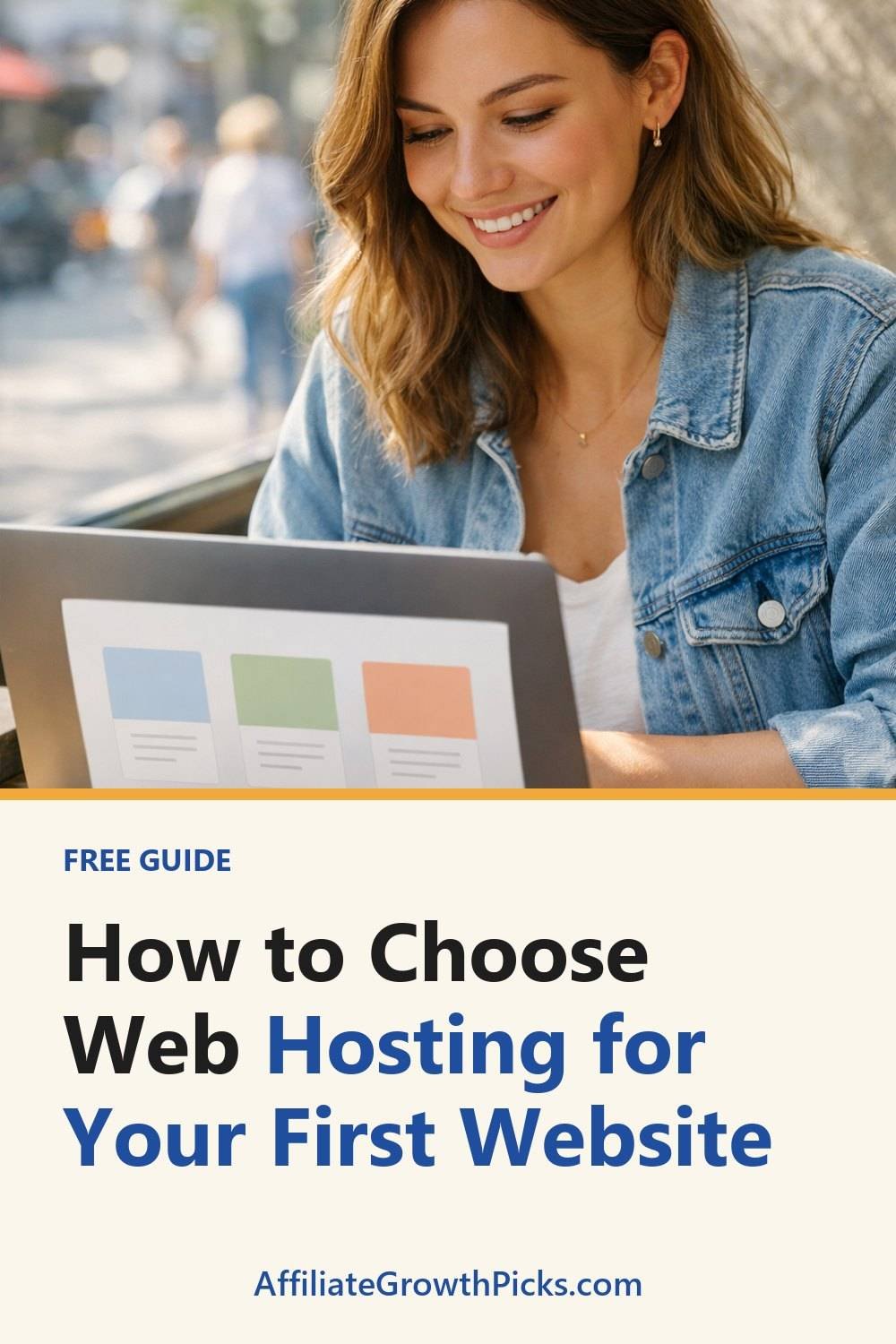 How to Choose Web Hosting for Your First Website. The list includes Write down what the site needs, Check what is included, Read the renewal terms.