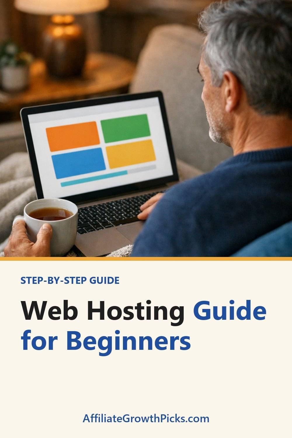 Web Hosting Guide for Beginners. The list includes Decide what your site needs, Compare what is included, Read renewal and cancellation terms.